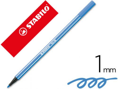 Marcador stabilo aguarelavel pen 68 azul escuro 1 mm , Stabilo , 49231 , 4006381333276